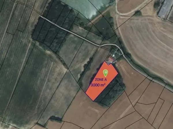 Terrain 2973 m²