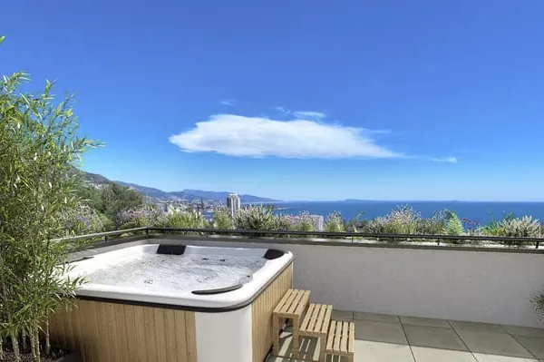 Beausoleil - Appartement 2 pièces neuf avec grand balcon à 20 minutes à pied de Monaco