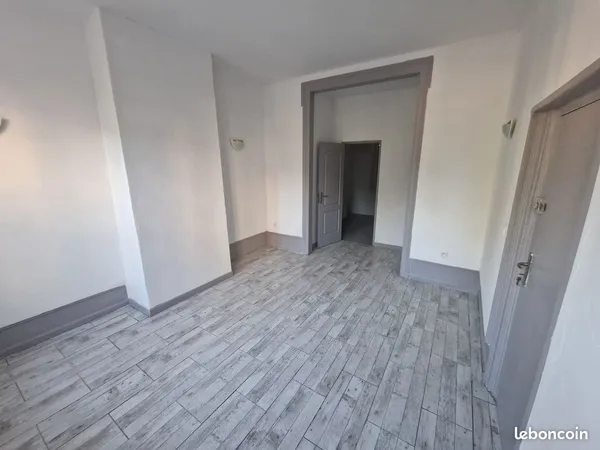 Appartement T2 rénové avec dressing / cave / cour - douai centre