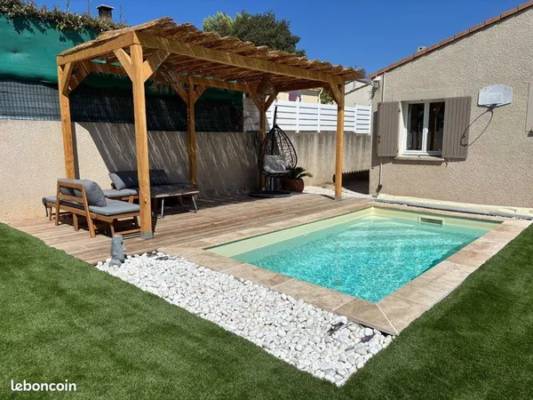 Maison 4 pièces 86m2 avec piscine