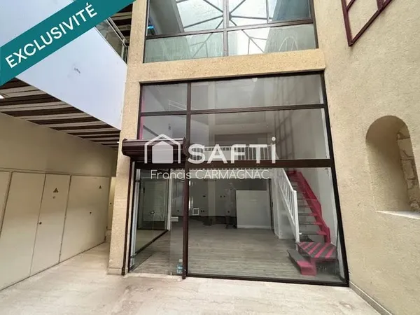 Local 1 pièce 50 m²