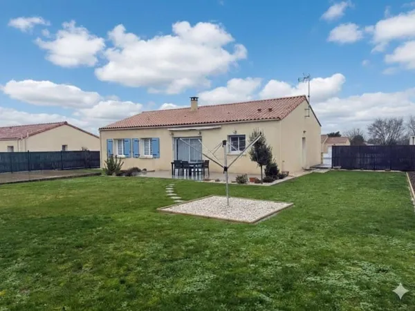 Maison de plain-pied 4 pièces 91 m²
