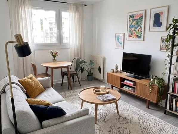Studio 20m2 loué non meublé