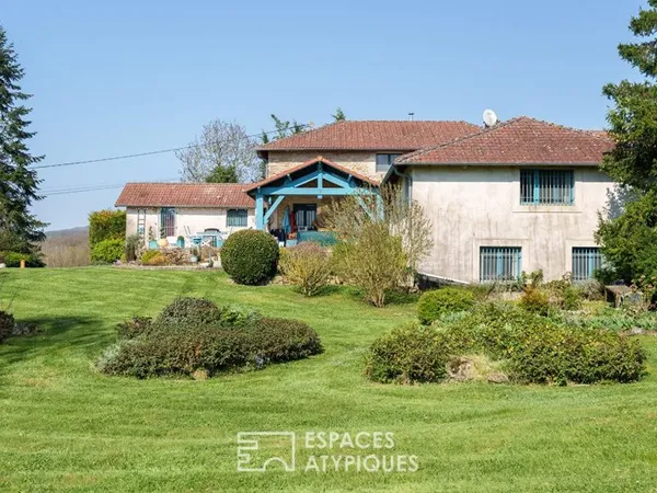 Ancienne bergerie et son domaine bucolique à proximité de Pont-à-Mousson