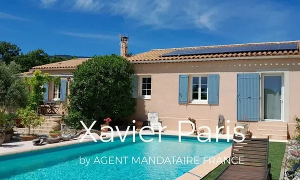 CABRIÈRES-D'AIGUES - MAISON PLAIN-PIED 154 M² ENTIÈREMENT RÉNOVÉE 2024 | PISCINE CHAUFFÉE | TERRAIN 