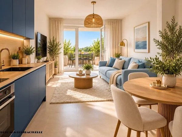 Appartement 2 pièces 39 m²