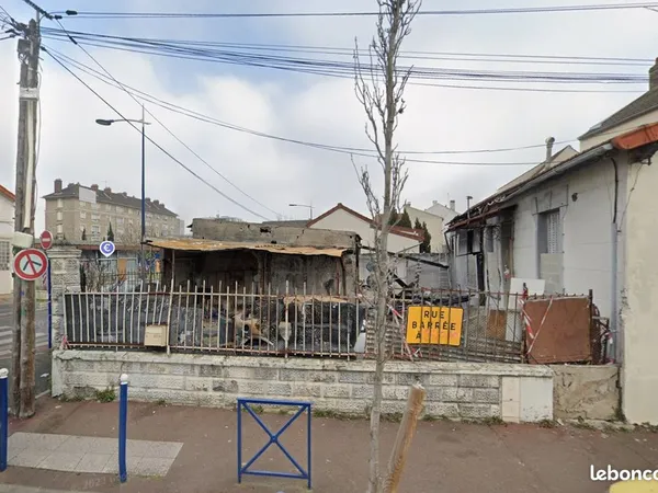Terrain a batir 186m² 10min gare le bourget quartier paris campagne
