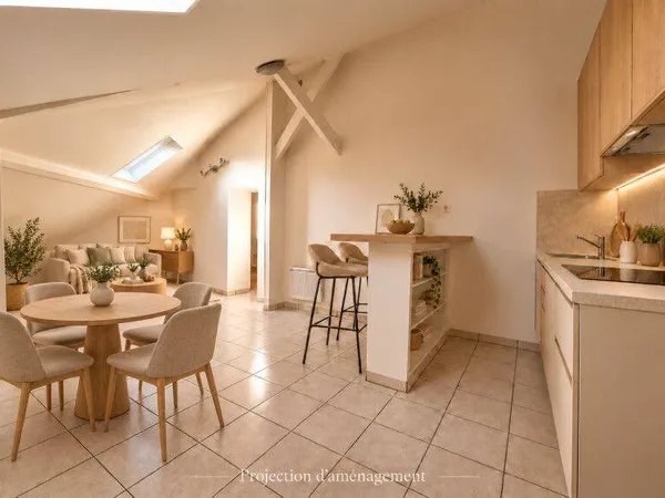 Appartement 2 pièces 34 m²