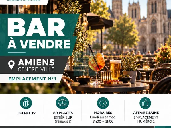 Bar 50 m² Amiens