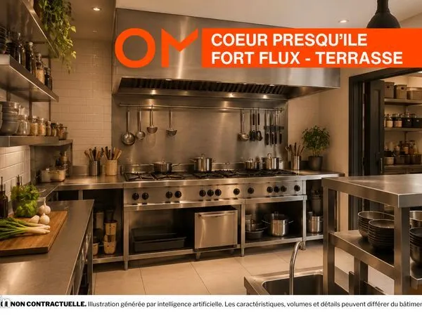 Fonds de commerce restaurant 105 m²