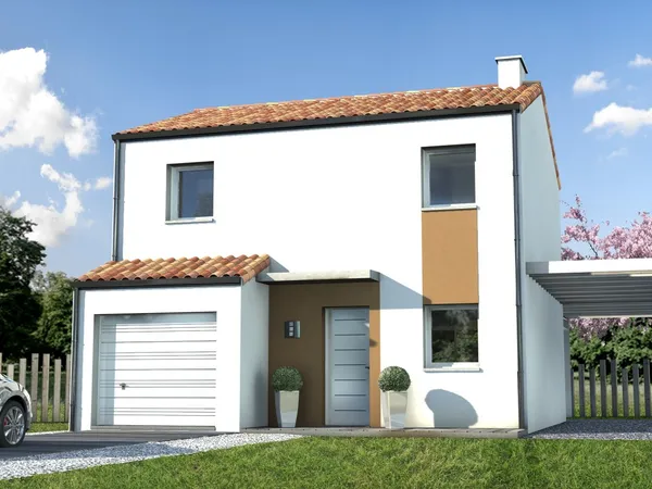 Terrain + maison 80 m²