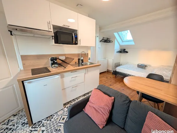 Studio refait à neuf 20m2 - centre ville Esbly