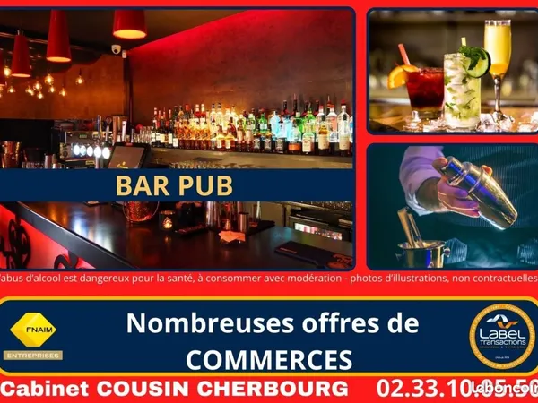 Fonds de commerce bar Cherbourg En Cotentin