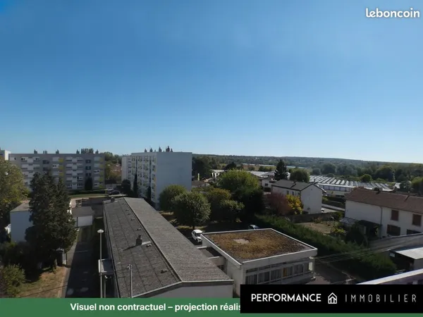 Appartement 3 pièces 60 m²