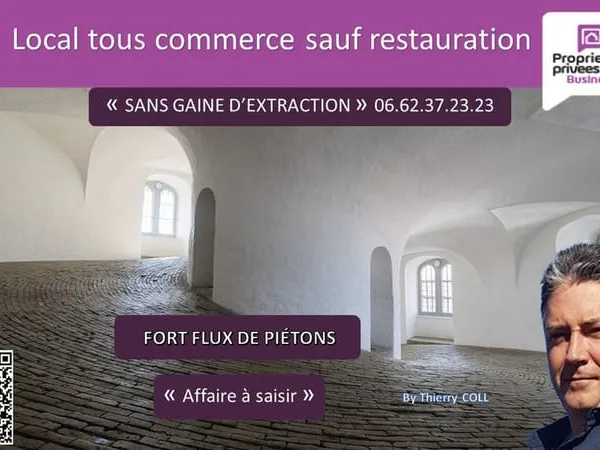 GENAS - FONDS DE COMMERCE, LOCAL COMMERCIAL 100 M², TERRASSE