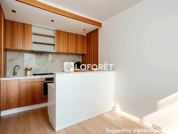 Appartement 2 pièces 28 m²