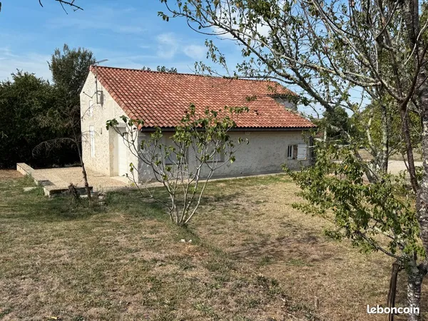 🏡 Maison de charme en pierre rénovée - 130 m² - 3 chambres - Jardin - Secteur Agen / Estillac