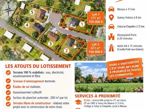 Terrain 777 m²