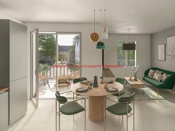 Appartement 2 pièces 49 m²