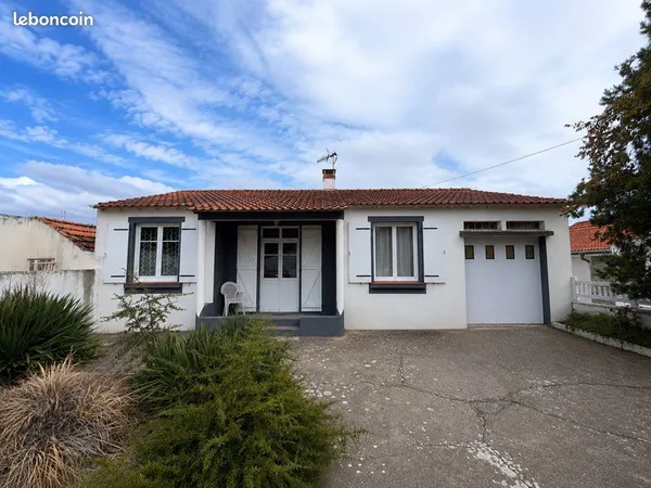 🏡 À VENDRE - Maison de plain-pied à Saint-Hilaire-de-Riez - Proche plage de Sion, forêt & pistes cyc