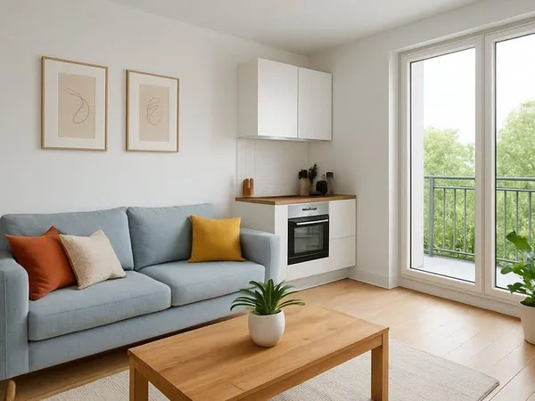 Appartement 2 pièces 45 m²