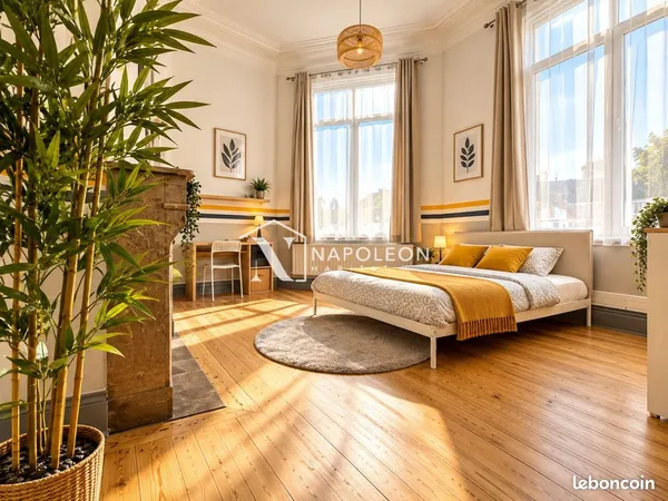 Chambres neuves 12 à 32 m2 Coliving Lille