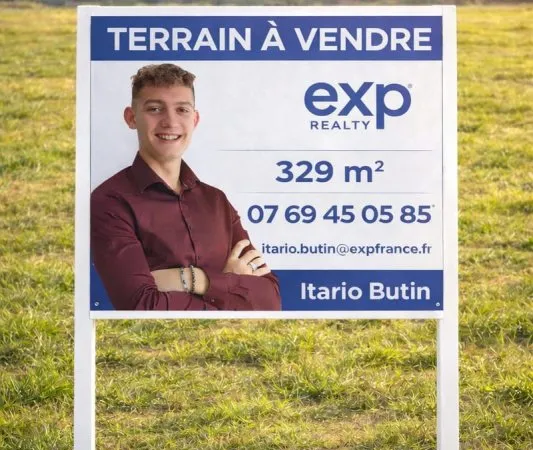 Terrain Constructible de 329m²