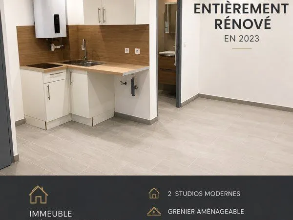 Immeuble de rapport 2 appartements