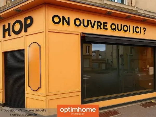 Local commercial 1 pièce 73 m²