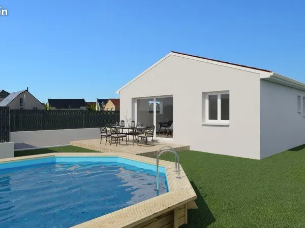 Maison T3 73 m2 avec jardin