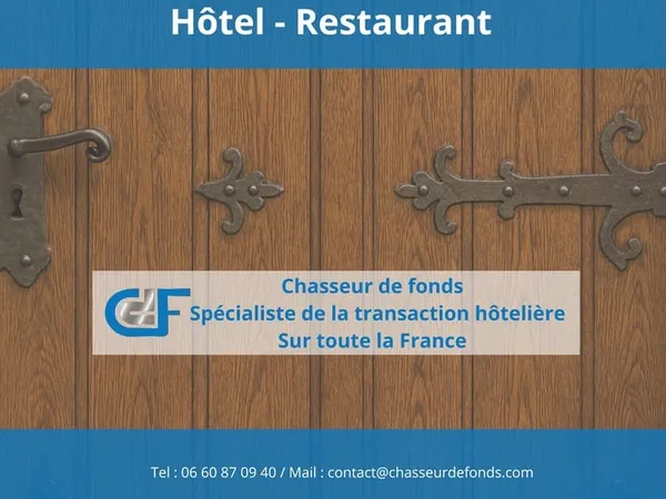 Hôtel-restaurant de caractère +14 chambres