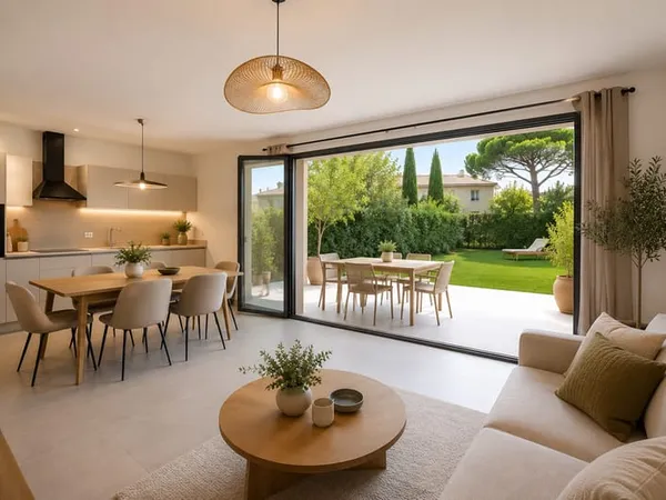 T4 avec jardin privatif de 220 m² à deux pas du centre-ville