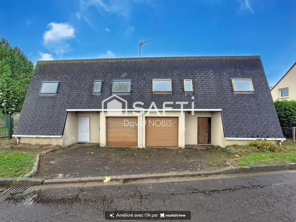 immeuble ensemble de 2 maisons T4