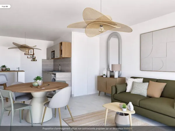 Appartement 1 pièce 31 m²