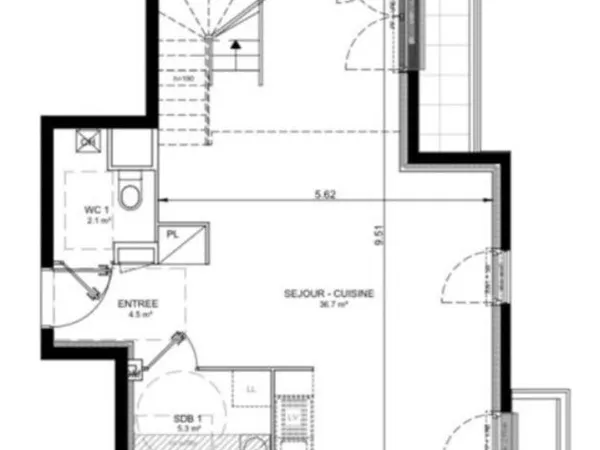 Duplex face a la Seine