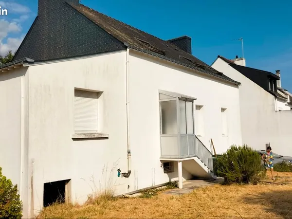 T4 aux portes d'Auray avec garage et jardin