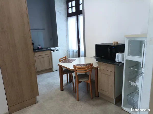 Appartement meublé T1bis 52m² avec terrasse