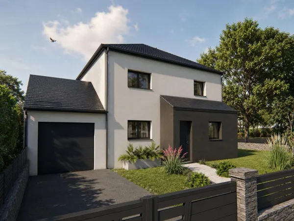 Terrain + maison 107 m²