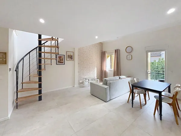 F3 duplex meublé de 56 m2 (75 m2 au sol), Contz les Bains, proche Luxembourg, Allemagne, Cattenom