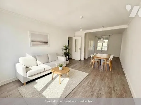 Appartement 3 pièces 68 m²
