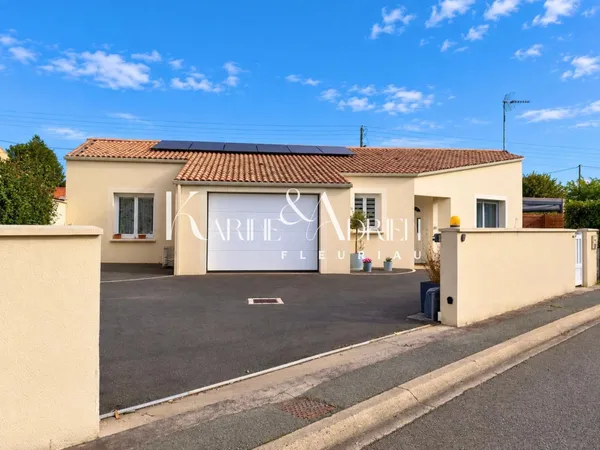 Maison contemporaine de plain-pied