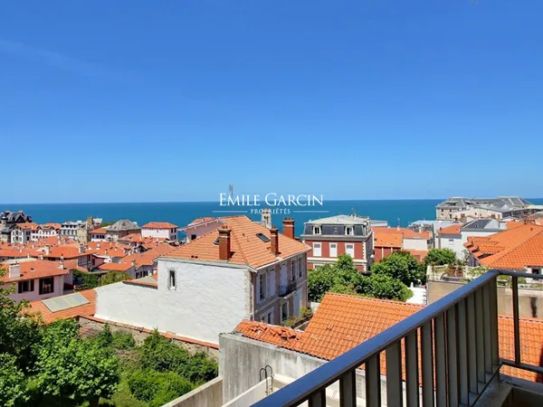 A vendre studio Biarritz vue océan