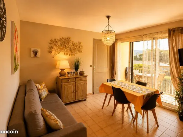 Agréable appartement meublé T2 pour l'hiver