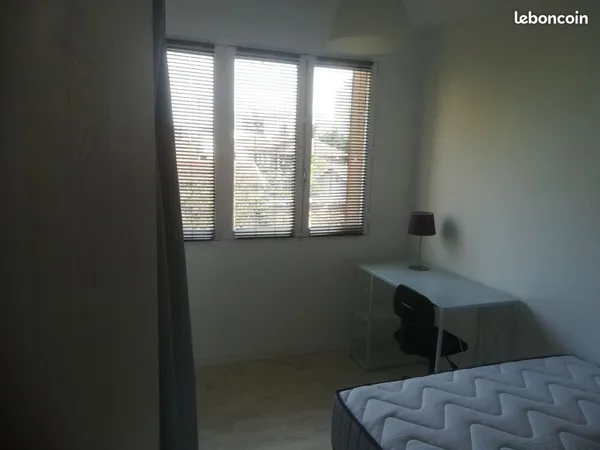 Chambre meublée en Coloc - 6 minutes à pied du Metro Cusset - APL possible