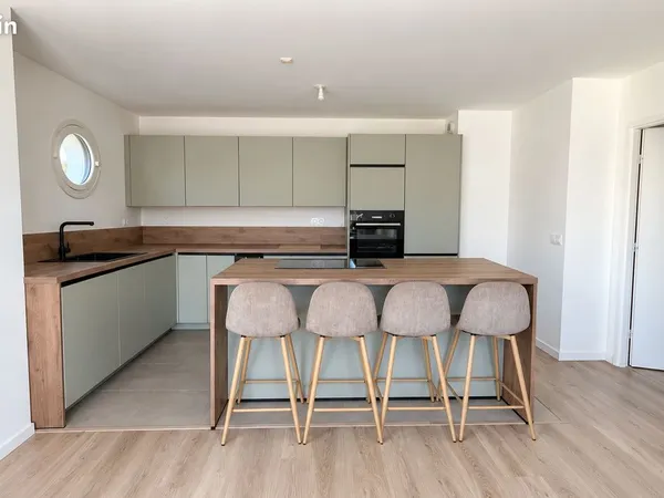 à louer - bel appartement 3 pièces de 62 m² avec jardin privatif de 70 m² - poissy