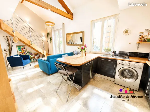Duplex 3 pièces 38 m²
