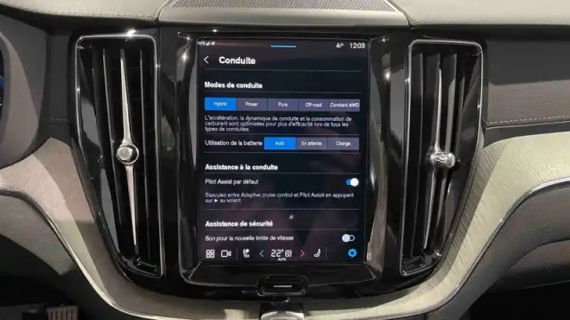 Volvo Xc60 t6 awd hybride rechargeable 253 ch+145 ch geartronic 8 — photo 38