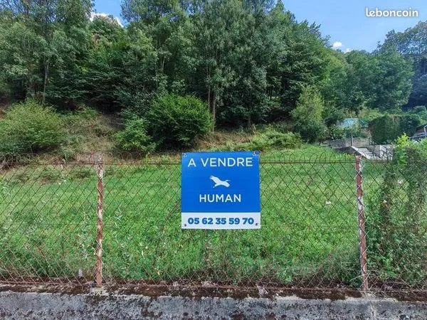 Terrain 1 046 m² Luz Saint Sauveur