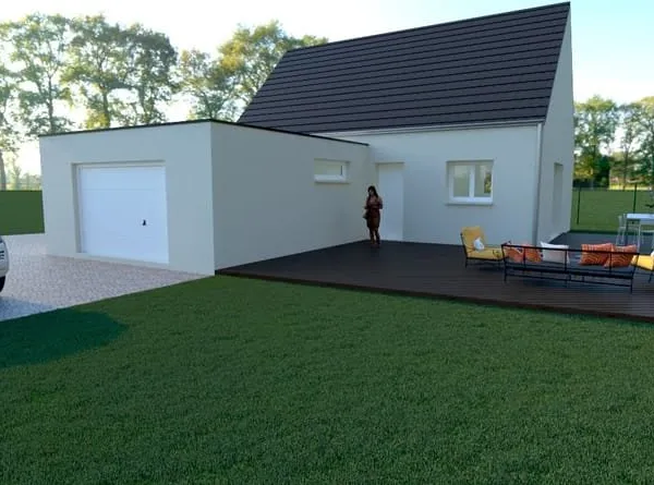 Projet de construction à Teillé - 2 chambres + garage