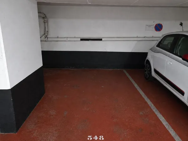 Parking rue Raspail, rampe large